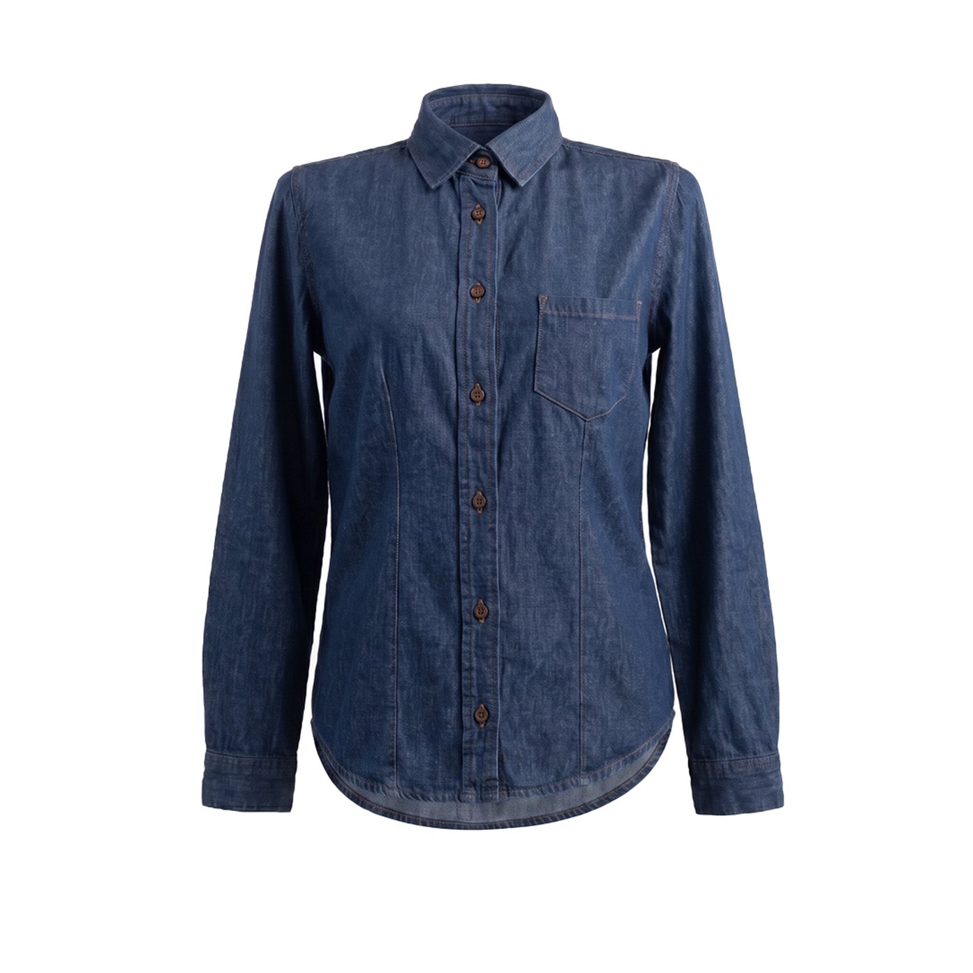BLUSA MEZCLILLA MANGA LARGA 12 OZ 100% ALGODÓN